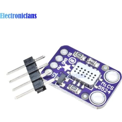 DC 5V Analog MICS-5524 Carbon Monoxide Hydrogen Methane Board Module MICS5524 Air Quality Monitoring Gas Sensor Detection Module