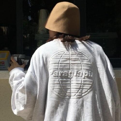 Long Letter Print Hoodie Womens Korean Loose Student Women Tops Sweatshirt Hoodies Oversized Harajuku Kpop Gothic Streetwear