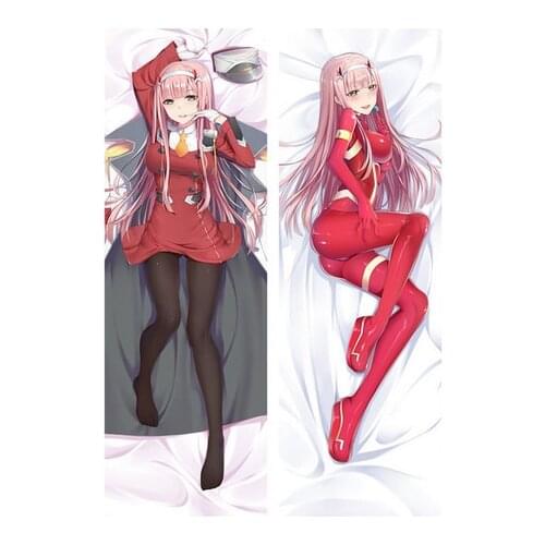 Anime DARLING in the FRANXX ZERO TWO CODE:002 Pillow Cover Dakimakura Case Sexy Girl 3D Double-sided Bedding Hugging Body Pillow