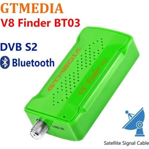 GTmedia V8 Finder BT03 Support Android IOS Satellite Finder DVB-S2 Better than satlink ws-6933 ws6906