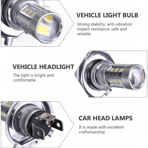H4 80W Headlamp LED Vehicle Headlight Fog Lamp Automobile LED Headlights
