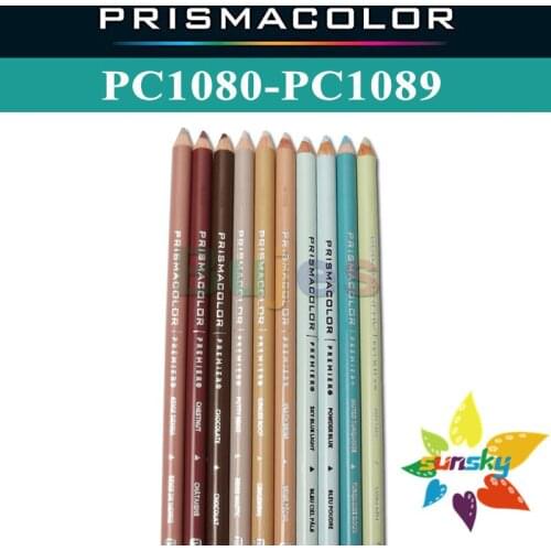 Original prismacolor PC1080 pc1081 PC1086 complementary colour blue purple oily art soft pencil 4.0mm core Sanford Prismacolor