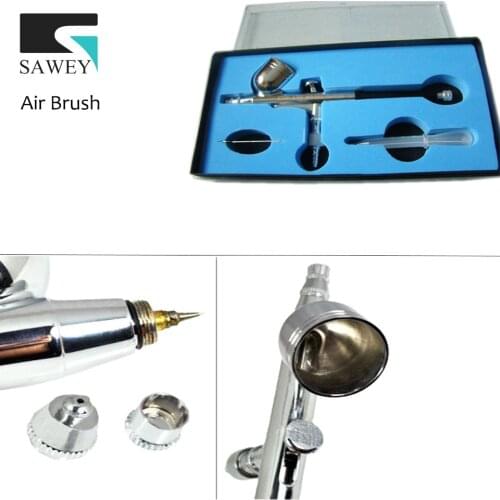 0.3mm air brush Mini hand Spray Gun Dual Action airbrush gun Kit nail paint Art Drawing Tattoo tool,Taiwan made Free shipping