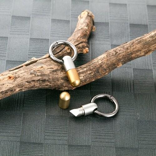 EDC Multi-Function Key Ring Keychain Slotted Screwdriver