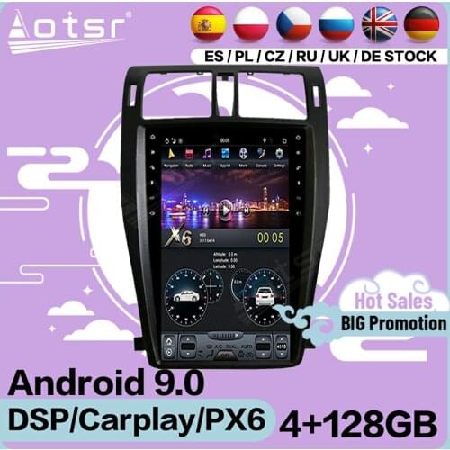 4+128G Tesla Screen Multimedia Stereo Android Player For Toyota Crown 13th 2009 2010 2011 2012 2013 2014 GPS Navi Auto Head Unit