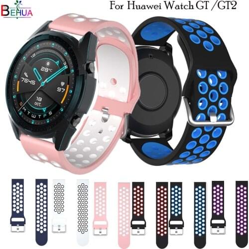 Sport 22MM For Huawei watch GT GT2 strap smart watch Replacement watchband wristband For HUAWEI honor magic bracelet Accessories