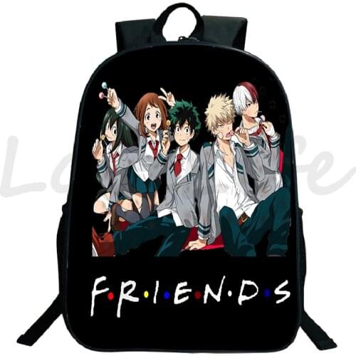 Boku No Hero Academia Backpack Travel bag Laptop Rucksack Boys Girls Book Bags Daily Mochila teens School Bags Unisex Bookbag