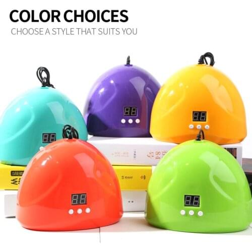 LED Nail Dryer UV Nails Lamp For Nail Polish Gel Manicure Machine Curing UV Gel With Auto Sensing LCD Display Nail Art Tools