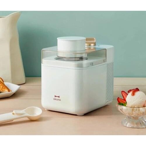 Mijia BRUNO Smart Ice Cream Maker Machine 500ml Household Full Automatic Soft Hard Sorbet Fruit Yogurt Ice Maker Dessert Maker