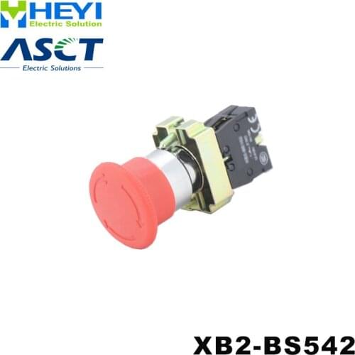 Rotary switch XB2-BS542 Turn to release N/C 22mm electrical switch waterproof push button Switches