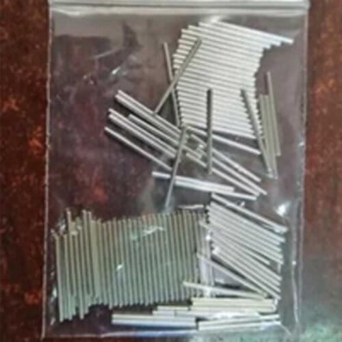 36pcs D0.8mm*13.5mm module power pin round straight needle tin-plating