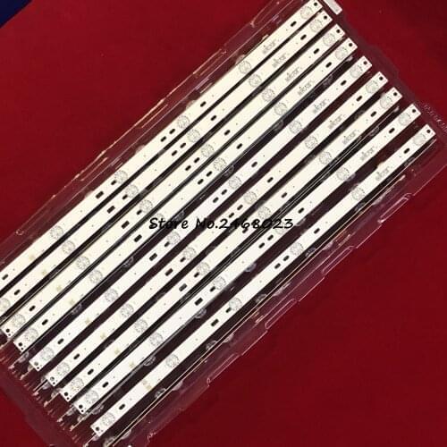 5set=45pcs LED Backlight strip 6LED for JS-D-JP5510-A61EC B61EC E55DU1000 FHD 576.0.0 17.0 1.0T ST5461D04
