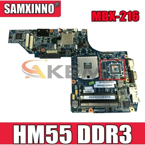 AKEMY A1767192A DA0GD3MBCD0 MBX-216 For Vaio VPS111FM laptop motherboard HM55 DDR3