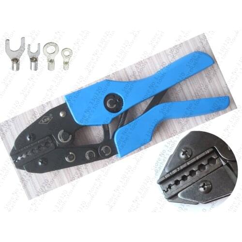 AN-110TX ratchet non-insulated terminal crimping tool,crimp range 1-10mm2 hexagon type