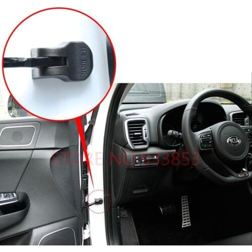 Car Styling Arrester Cover Stopper Cap Decoration Sticker For Kia Sportage 2016 2017 2018 KX5 K3 K4 K5 KX3