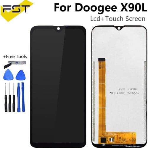 6.1''For Doogee X90L LCD Display and Touch Screen Digitizer Assembly Repair Parts With Tools Adhesive For Doogee X90 LCD Sensor