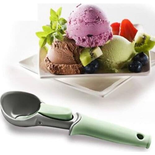 Ice Cream Scoop Ice Ball Maker Frozen Yogurt Cookie Dough Meat Balls Ice Cream Spoon Tools Watermelon Spoon