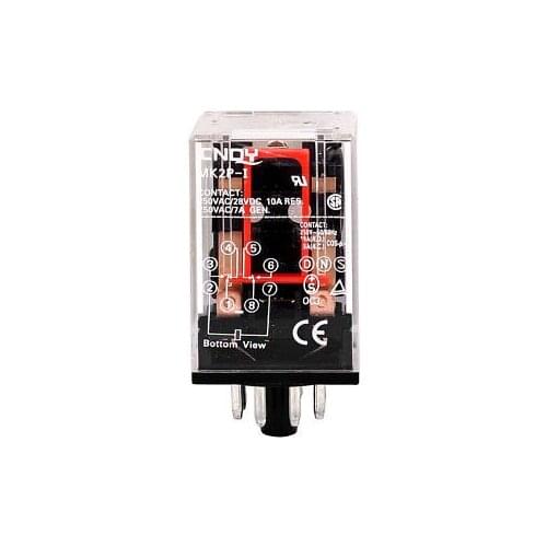 MK2P-1 AC 110V Coil Voltage 8-Pin DPDT Electromagnetic Power Relay