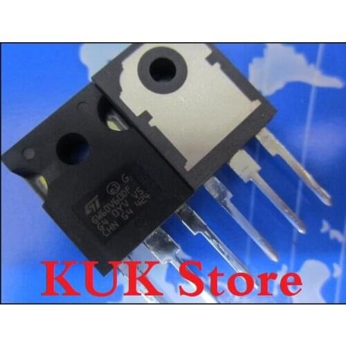 Real Original 100% NEW GW60V60DF STGW60V60DF 600V 60A IGBT TO-247 10PCS/LOT