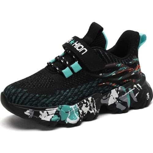 New Kids Spring Autumn Sneakers Lightweight Fashion Casual Shoes For Boys Toddler Shoes Running Light Shoes Basketball Sports
