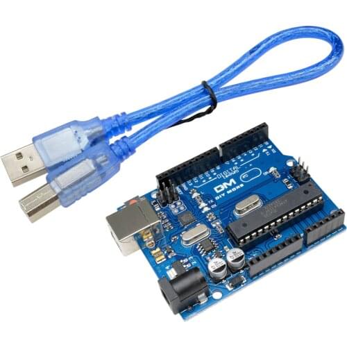 CH340 CH340G USB UNO R3 ATmega328P Module ATMEGA16U2 Board DIY Kit with USB Cable