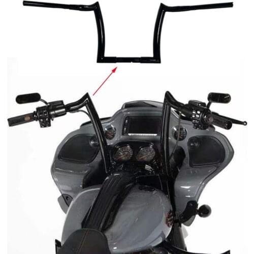 Motorcycle Handlebar 38mm Modified Coarse Horn High Handlebar for Harley Road Glide Fat Boy Breakout Road King