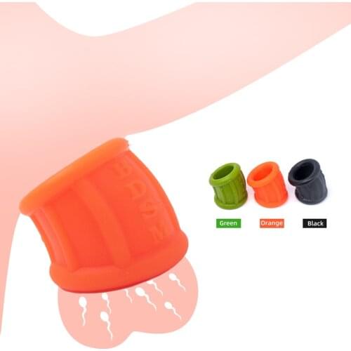 Silicone Cock Ring Sex Toys Delay Ejaculation Scrotum Semen Lock Ring Ball Stretcher Bdsm Men Sex Penis Erection Cock Sex Toys