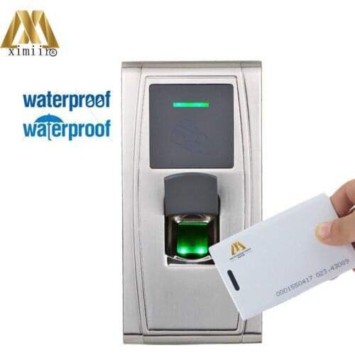 IP65 Waterproof Fingerprint Time Attendance MA300 TCP/IP USB Biometric Fingerprint Access Control With 125KHZ RFID Card Reader