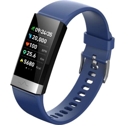 ECG+PPG Smart Band Blood Pressure Heart Rate Monitor Smartband Fitness Tracker Watch Pedometer Smart Bracelet For IOS Android