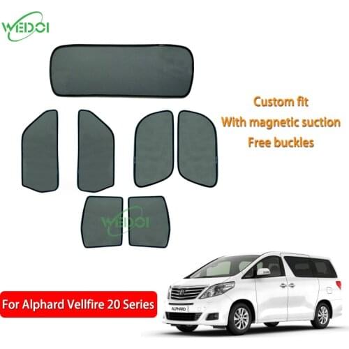 Car Sunshade Covers For Toyota Alphard/Vellfire 20 Series Folding Visor Reflector Windshield Auto Window Sun Shade Accessories