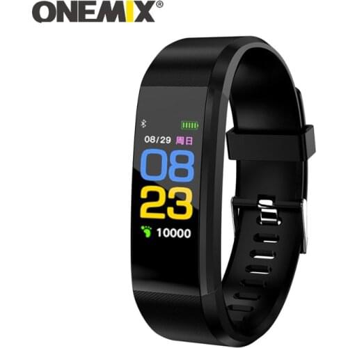 ONEMIX Sport watch Pedometers Smart Bracelet Fitness Tracker Step Counter Waterproof Compatible Wristband Blood Pressure Monitor