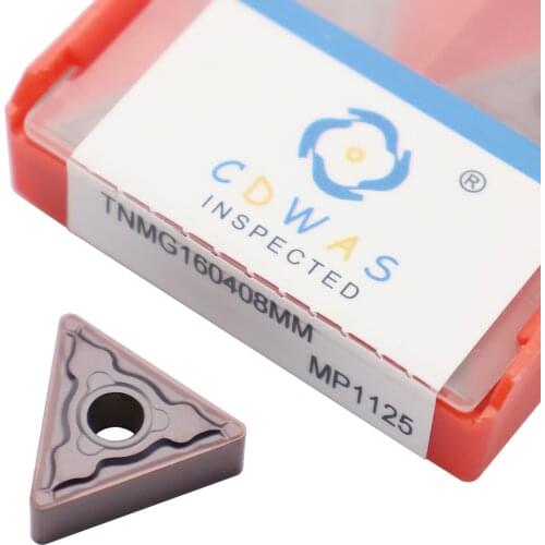 TNMG160408 MM MP1125 External Turning Tool High Quality TNMG 160408 Carbide Inserts CNC Lathe Cutter Tool for Stainless Steel
