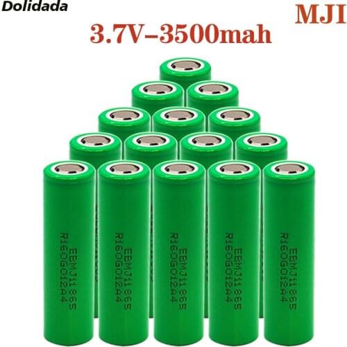 100% Original MJ1 3.7 v 3500 mah 18650 Lithium Rechargeable Battery For Flashlight batteries for MJ1 3500mah battery