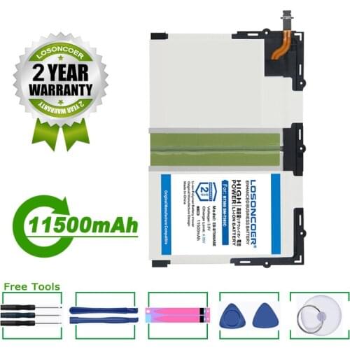 11500mAh EB-BT585ABE EB-BT585ABA Battery For Samsung Galaxy Tablet Tab A 10.1 2016 T580 SM-T585C T585 T585N T580N BT580 T585C