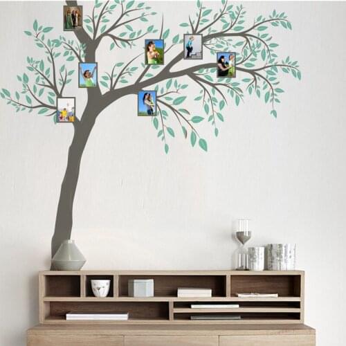 Large 3D Tree Wall Sticker Family Photo Wall Mural Home Decor Living Room Sofa TV Bedroom Wall Decoration Art Removable