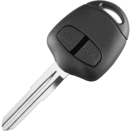 Key Case Shell Left Embryo Remote Control Shell 2 Keys For Mitsubishi Lancer EVO CT9A VII VIII IX Car