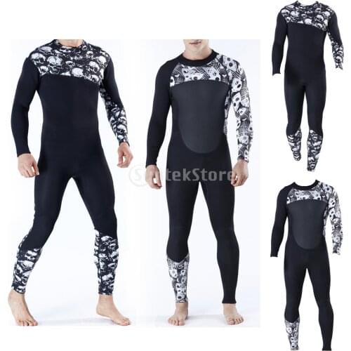 Full Body Dive Wetsuit Rash Guard Men UV Protection Long Sleeve Diving Suit