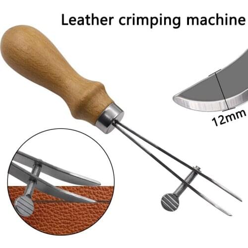 JINRUI DIY isometric marker, vegetable tanned leather sideliner, groover, spacing wheel crimping tool for leather