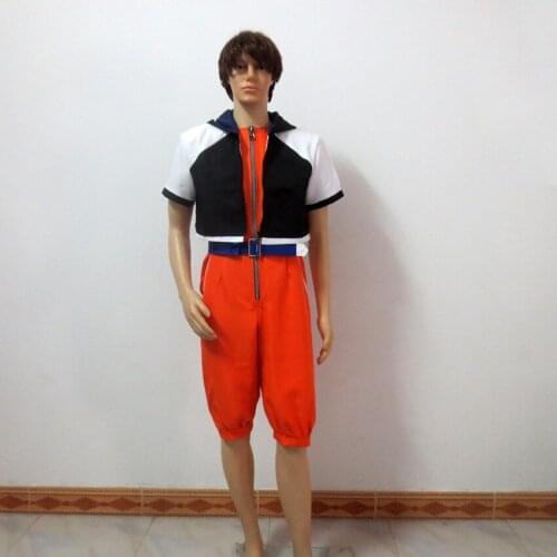 Kingdom Hearts 1 Sora Christmas Party Halloween Uniform Outfit Cosplay Costume Customize Any Size
