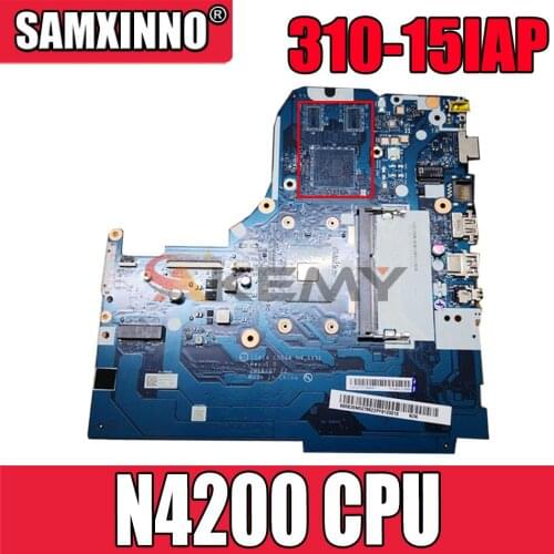 For Lenovo Ideapad 310-15IAP Laptop Motherboard 80TT CPU:N4200 DDR3 CG414/CG514 NM-A851 FRU:5B20M52756 5B20M52758 100% Test Ok
