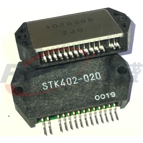 STK402-020-E STK402-020 STK402 020 HYB-14P Two-Channel Class AB Audio Power Amplifier IC 20 W + 20 W New and Original