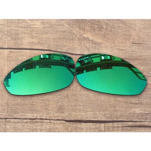 Vonxyz Jade Mirror Polarized Replacement Lenses for-Oakley Straight Jacket 2007 Frame