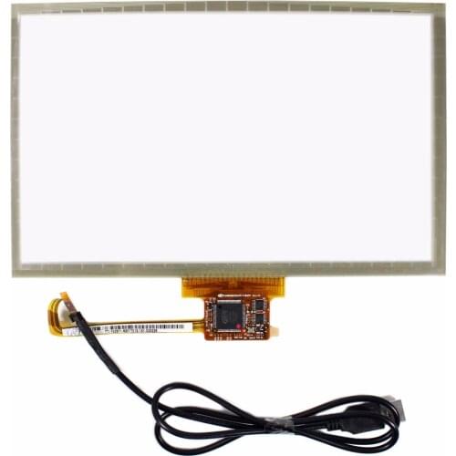10.2" multi Touch Panel USB Controller For 10.1" 1024x600 1366x768 LCD Screen