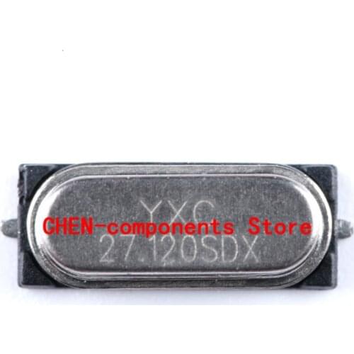 10pcs SMD passive crystal oscillator/HC-49SMD 27.12MHz 20ppm 20PF X49SM2712MSD2SC