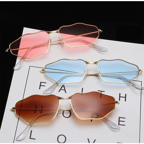 2021 Vintage Clouds Steampunk Sunglasses Fashion Rimless Driving Glasses Women Men Frameless Punk Glasses Shades UV400