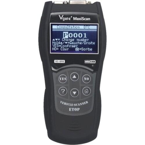 2021 Hot Vgate VS890 Obd Scanner Tester Car Code Reader OBD2 Scantool VS 890 Auto diagnostic tool support 13 languages free ship