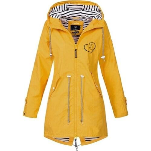 BOURQUE Women's Raincoats With A Hood