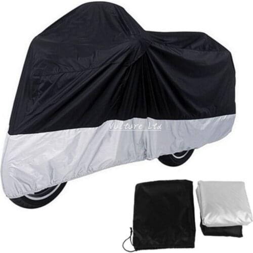 Motorcycle Cover Waterproof Outdoor Rain Dust UV Scooter Motorbike Protector For Harley Honda Kawasaki Yamaha Suzuki BMW