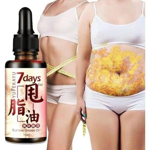 10ml Body Fat Loss Massage Dissolve Fat Essential Oil Weight Loss Promote Fat Burn Thin Waist Slimming Treatment Oil