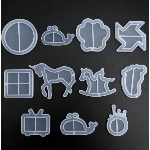 Resin Mold Animal Pendant DIY Molds For Resin Handmade Jewelry Tools Epoxy Resin Molds For Jewelry